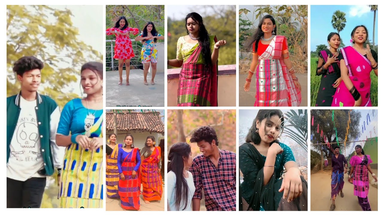 New Santali Tiktok video 2023||Santali girls and boy Instagram Reelsvideo2023||Santali couple reels