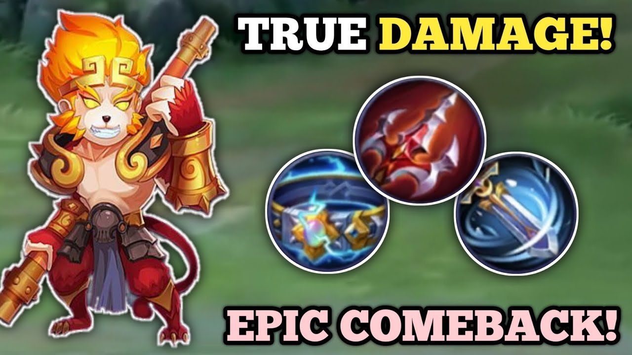 SUN TRIPLE TRUE DAMAGE 2026! (epic comeback!🙉) SUN BEST BUILD -MLBB