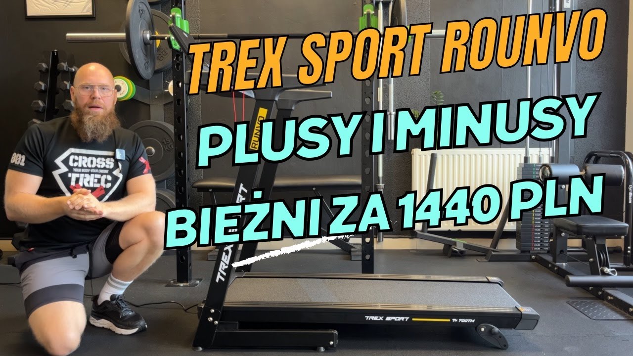 PLUSY I MUNUSY TANIEJ BIEŻNI DOMOWEJ TREX SPORT - RECENZJA