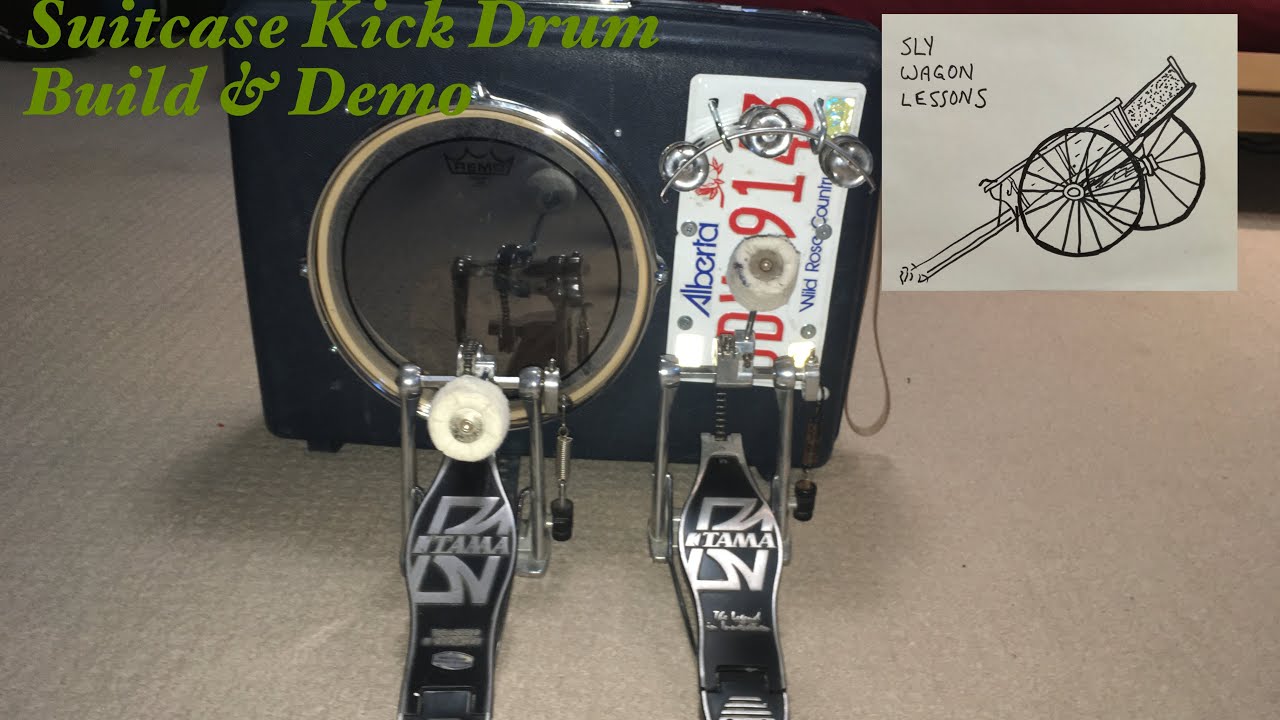 Suitcase Kick Drum Build and Demo