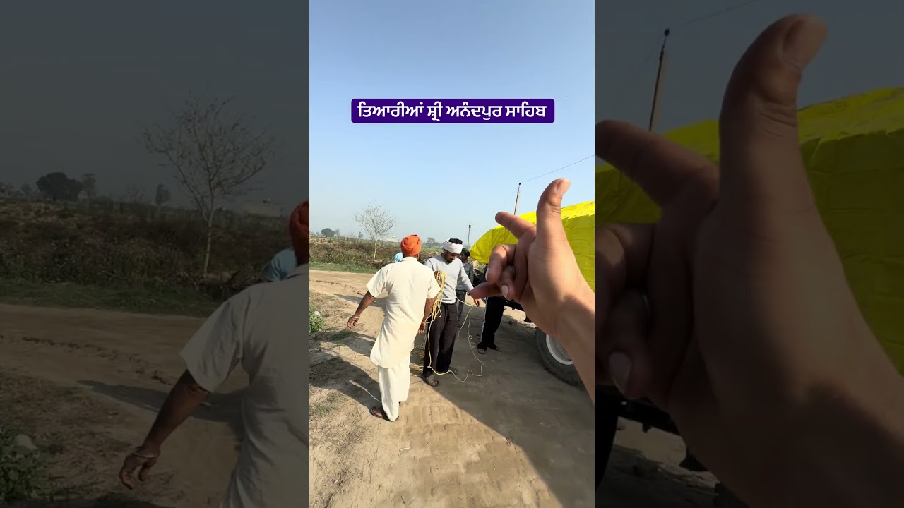 ਤਿਆਰੀਆਂ ਹੋਲਾ ਮਹੱਲਾ ਸ਼੍ਰੀ ਅਨੰਦਪੁਰ ਸਾਹਿਬ #navysardar
