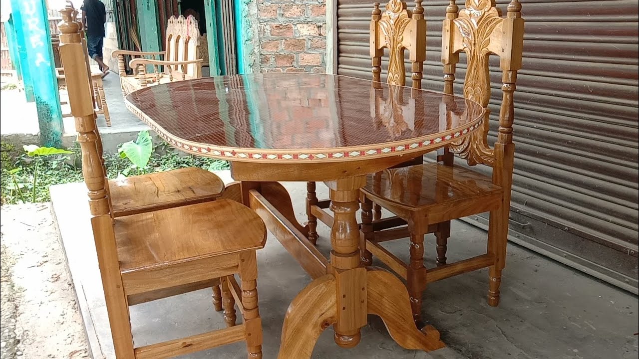 Wood Dining table Design Price ! Wooden Dining Design ! Dining Set Design