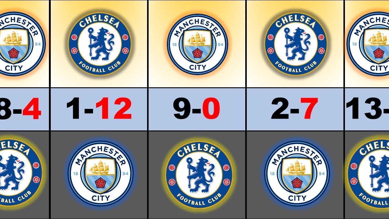 MANCHESTER CITY VS CHELSEA 2000-2023 HEAD-TO-HEAD RECORD | CHELSEA x MAN CITY