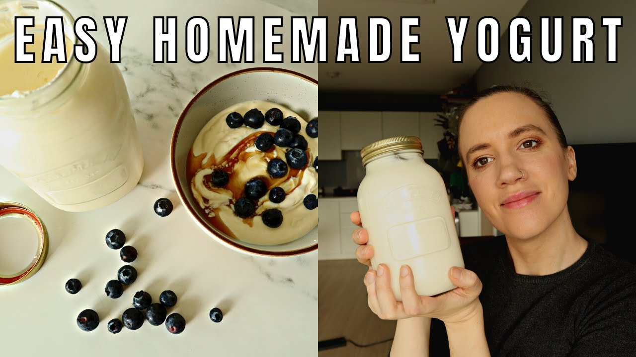 HOMEMADE YOGURT (Instant Pot)! SUPER EASY, ORGANIC, A2!