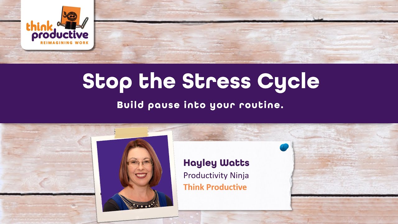 Stop the Stress Cycle - Skills Booster Sessions