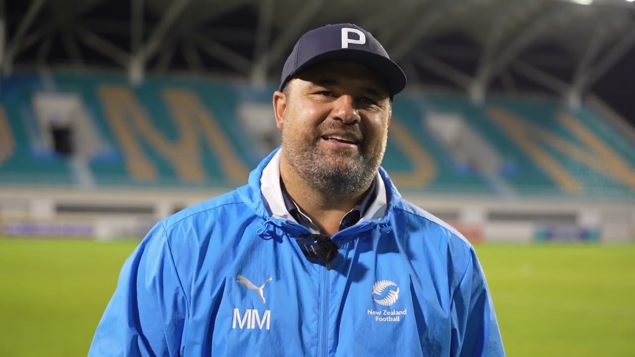 Post-match reaction: Football Ferns coach Michael Mayne after 8-0 win against Solomon Islands