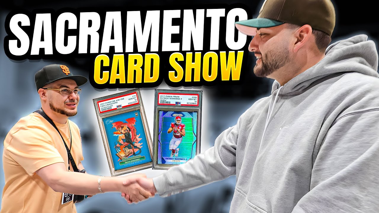 Buying $50,000+ Worth Of Sports Cards At The Sacramento Card Show! 😱