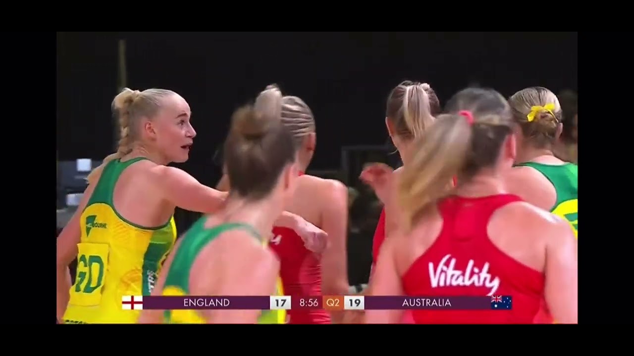 Australia vs England Final 2nd Quarter | Netball World Cup 2023