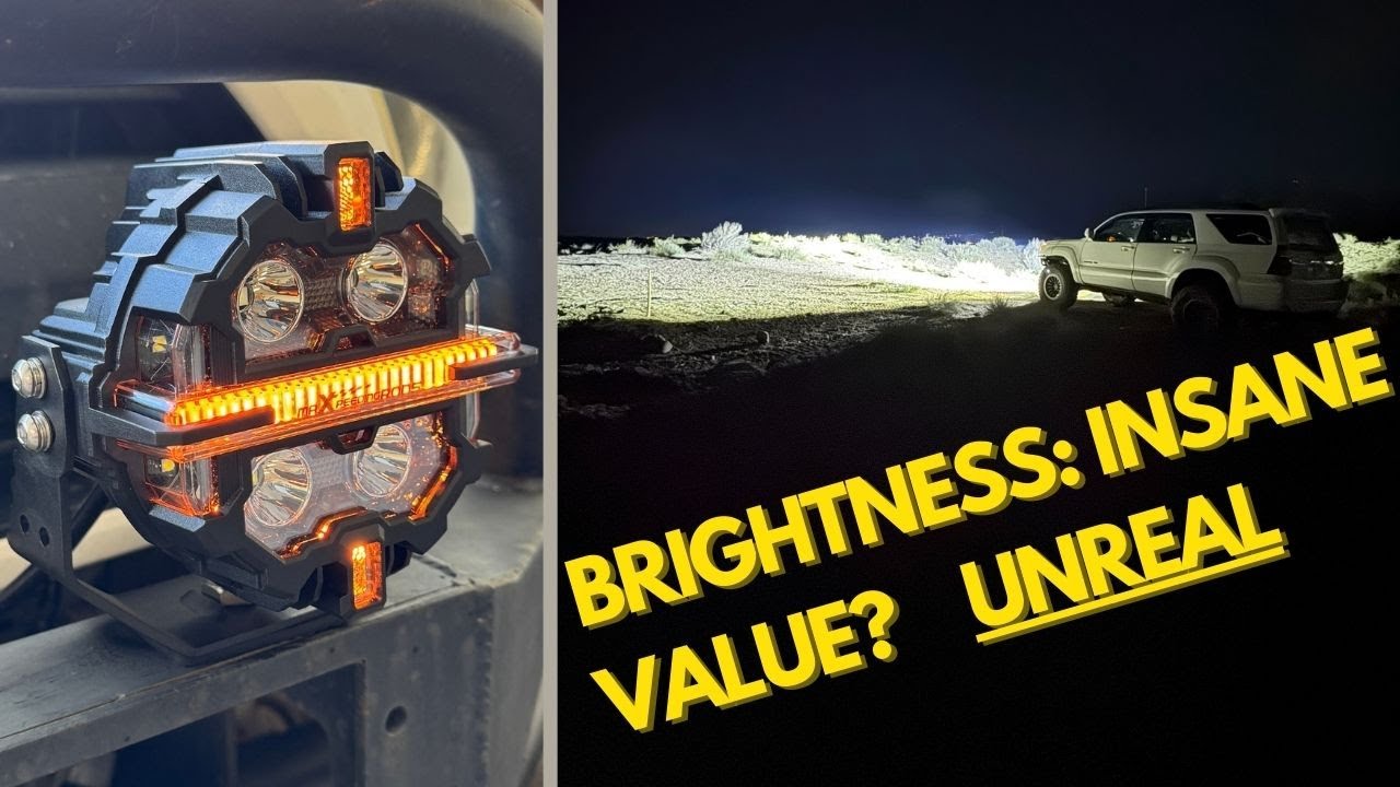 BEST Value Off-Road Lights? maXpeedingrods Install & Review!