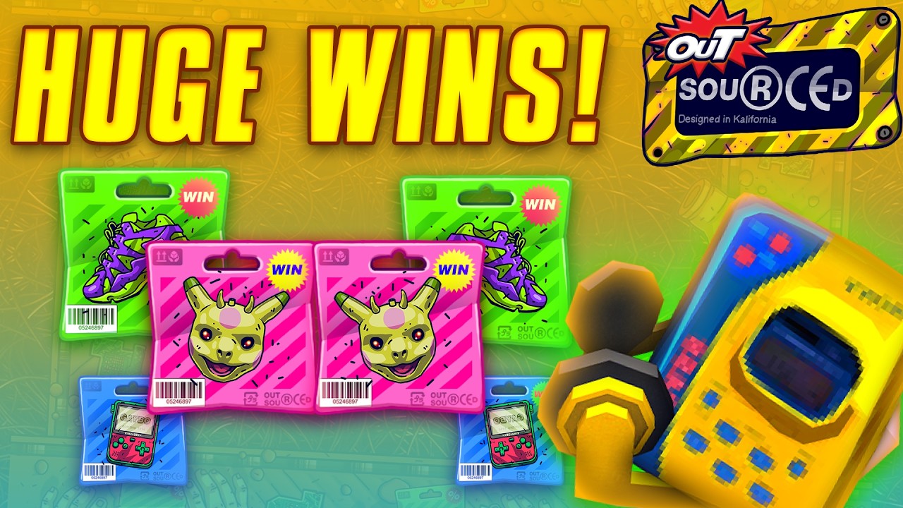 I HIT SO MANY MAX WINS ON OUTSOURCED!