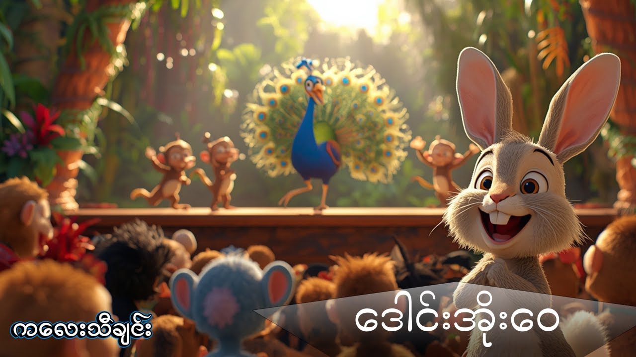 ဒေါင်းအိုးဝေ #ကလေးသီချင်း #kidsong #kidvideo #မြန်မာကဗျာများ