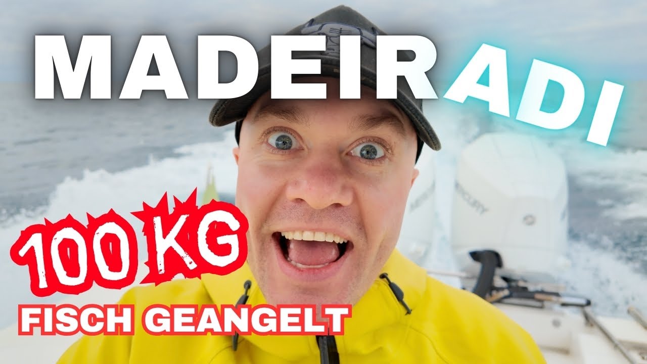 Damit hab ich nicht gerechnet 😱 erfolgreicher Angeltag auf dem Atlantik - Madeira mit Adi Vlog #207
