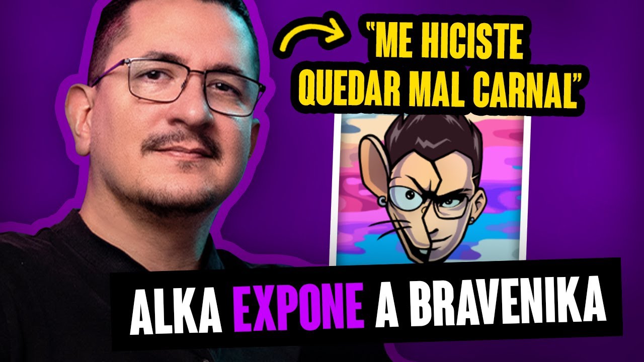 ALKAPONE EXPONE BRUTALMENTE A BRAVENIKA EN DIRECTO