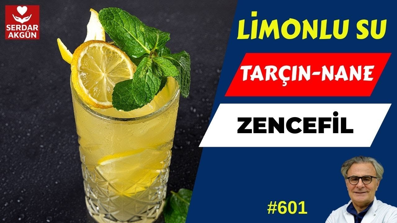 603. Limonlu Su, Prof.Dr.Serdar Akgün, Sağlıklı Yaşam, Sağlık Haberleri