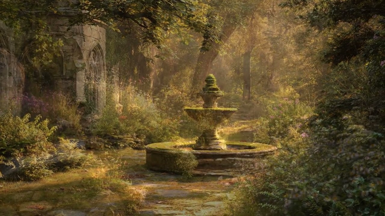 Peaceful Medieval Forest Music | Relaxing Study Ambience