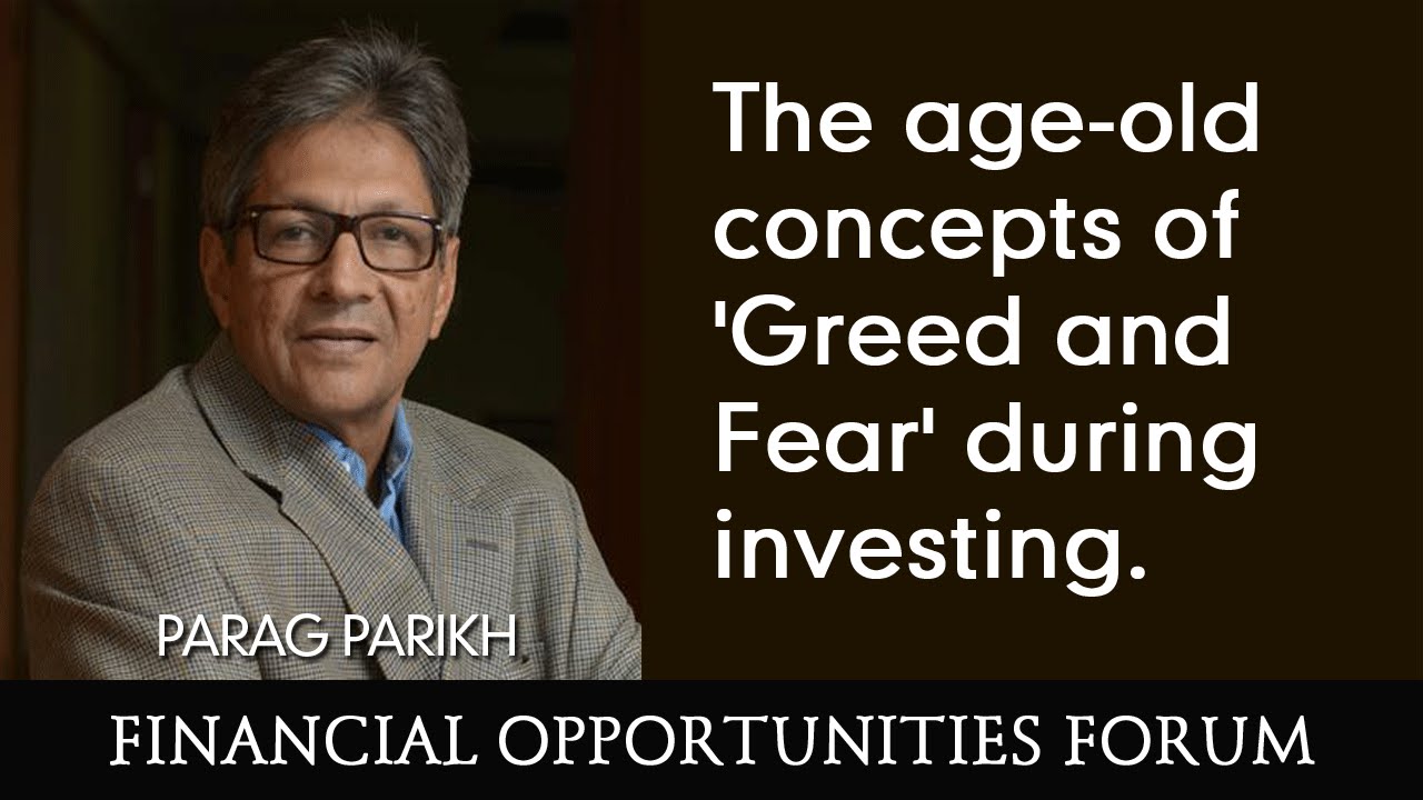 The age-old concepts of 'Greed and Fear' during investing.