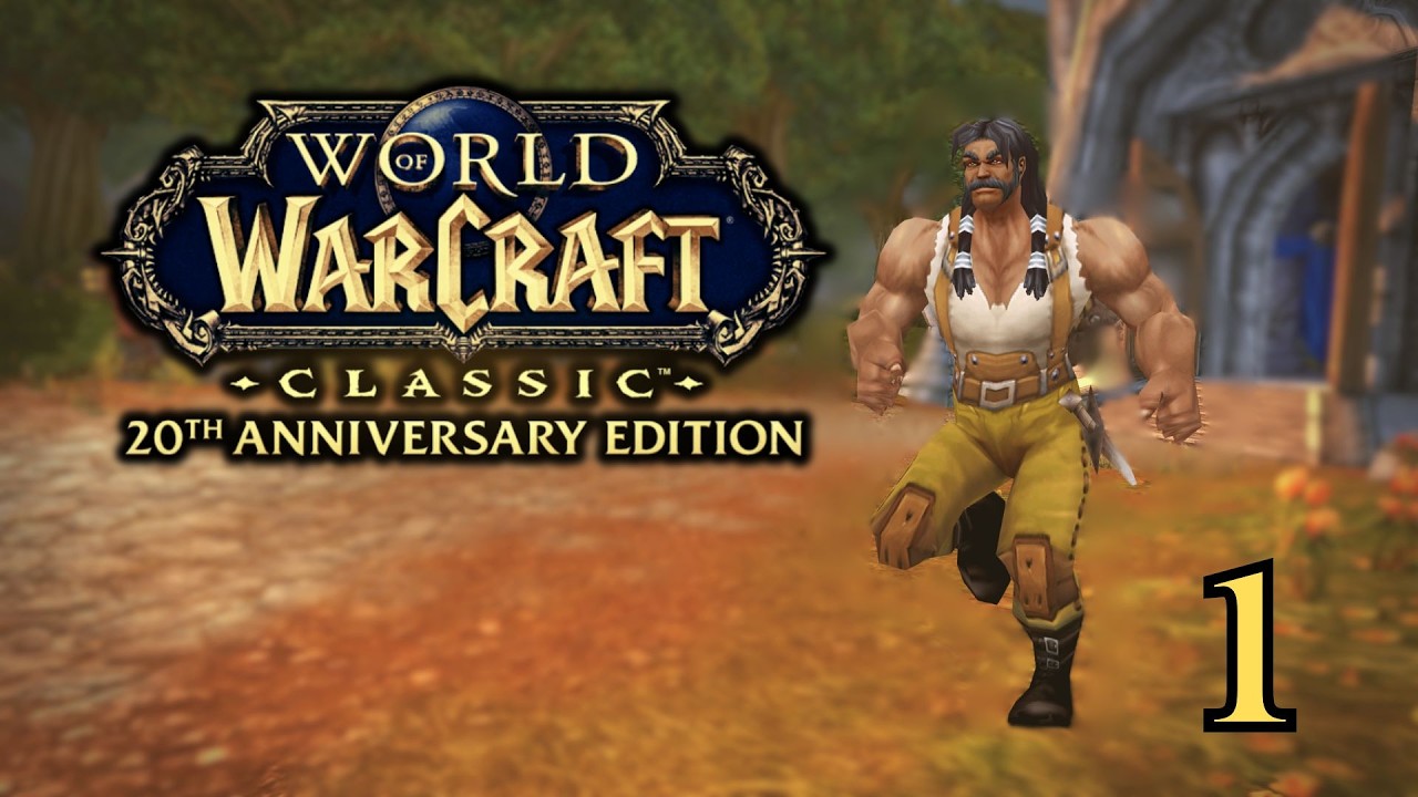 [NEW] World of Warcraft: Classic - Human Warrior [No Commentary] - 1