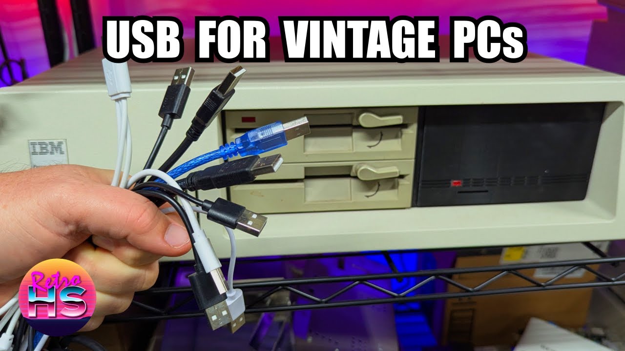 The HIDman Adapter: USB Peripherals On Your Old-School PC!