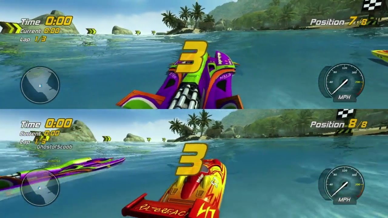 Hydro Thunder 1 vs 1 im top