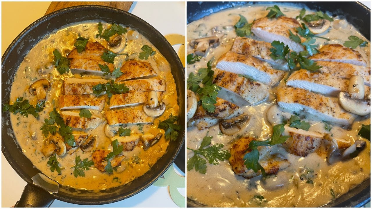 SZYBKI I PROSTY OBIAD ⭐️ KURCZAK W SOSIE MARSALA