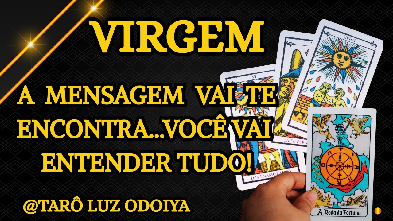 VIRGEM♍ ALGUÉM VAI MUDAR DRASTICAMENTE DE IDEIA SOBRE ALGO… DE ÚLTIMA HORA VAI MEXER COM TUDO