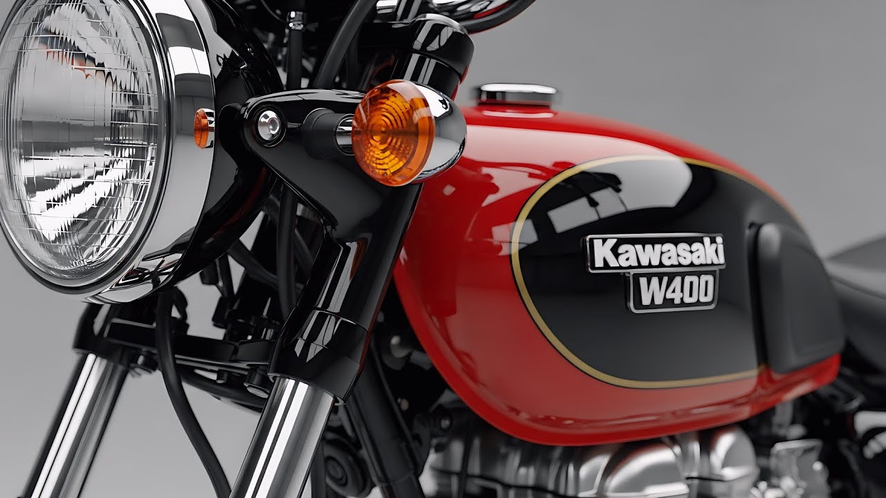 НОВЫЙ Kawasaki W400 (2026) — первый взгляд, официальный запуск, наконец-то запуск!