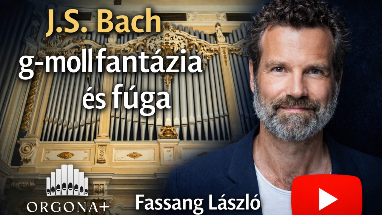 J.S.Bach: g-moll fantázia és fúga (BWV542) #pipeorgan #concert #パイプオルガン