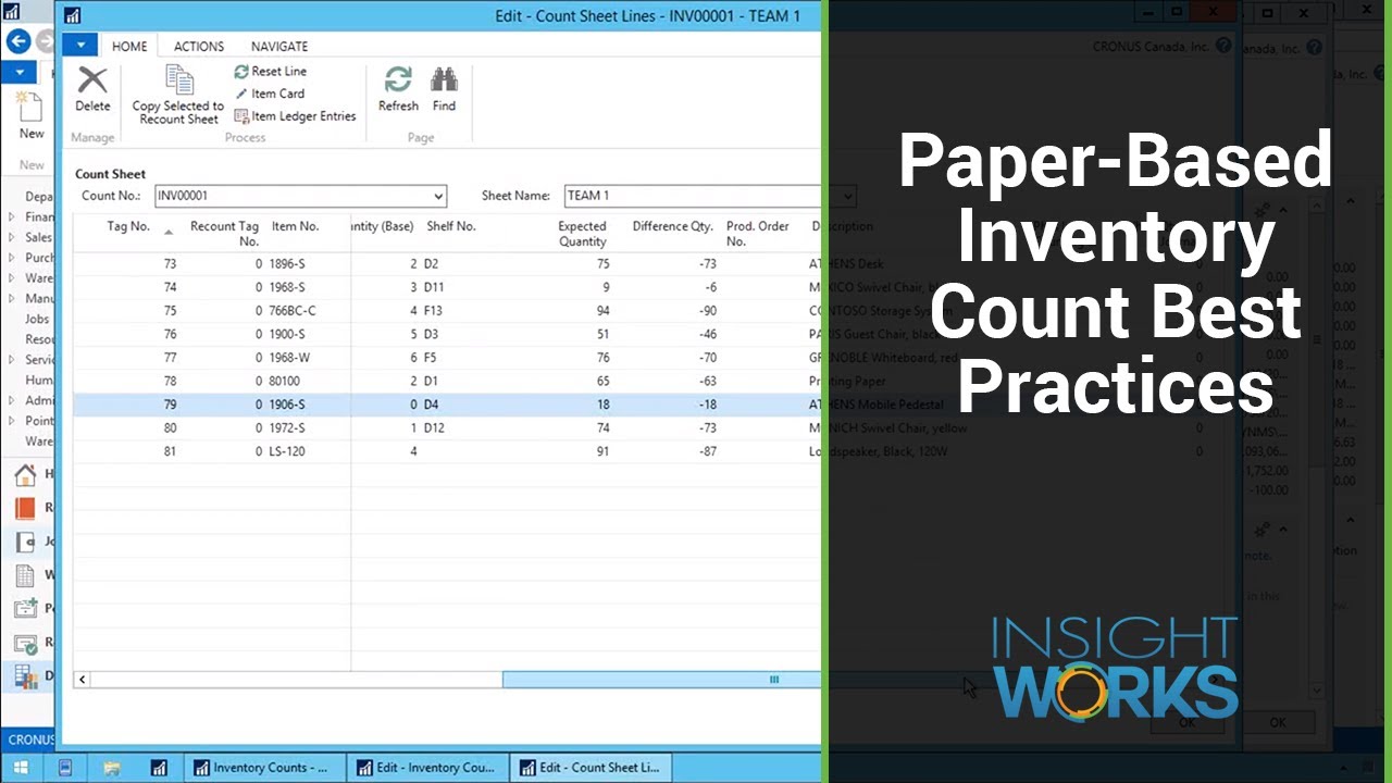 Paper-Based Inventory Count Best Practices