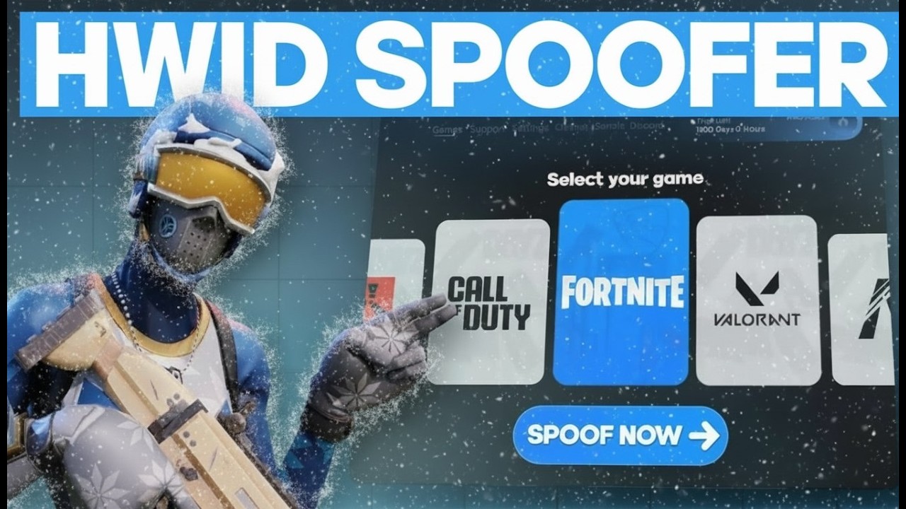 The ULTIMATE Temp HWID Spoofer! ⚡️ Instant Unban in 1 Click! 🔓🔥