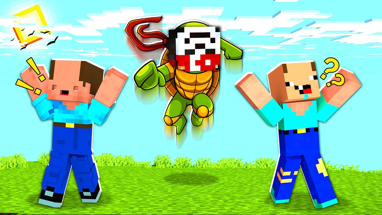 BALON KAFA'yı KAPLUMBAĞA OLARAK TROLLEDİM !! - Minecraft