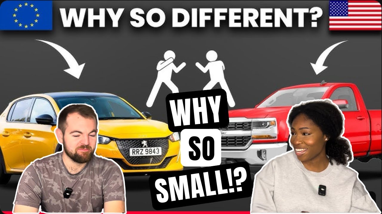 American and Brit React to the Differences Between EU Cars vs. US Cars
