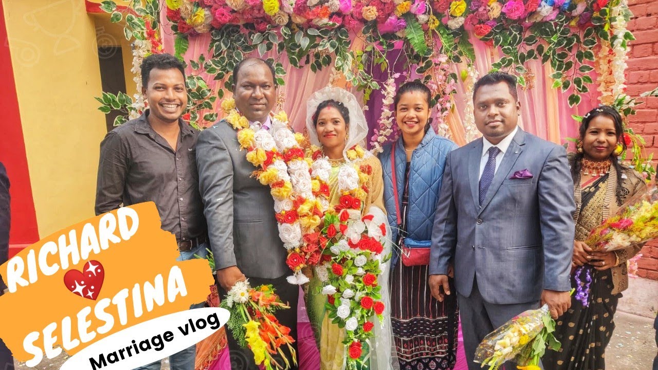Richard 💖 Selestina || Marriage Vlog || Kansbahal || #roshananddeepika #rourkelavlogger #rourkela