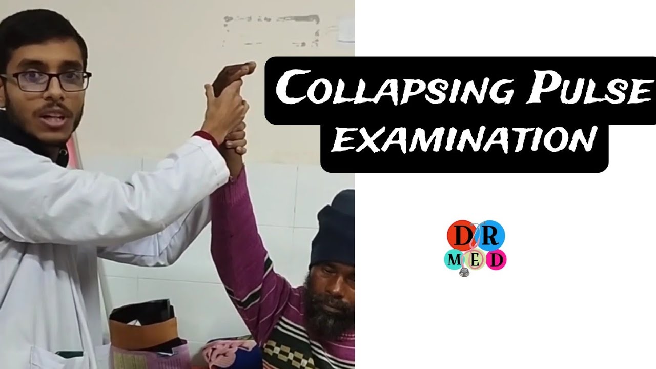 Collapsing pulse | Water Hammer Pulse | Corrigan's pulse examination bangla