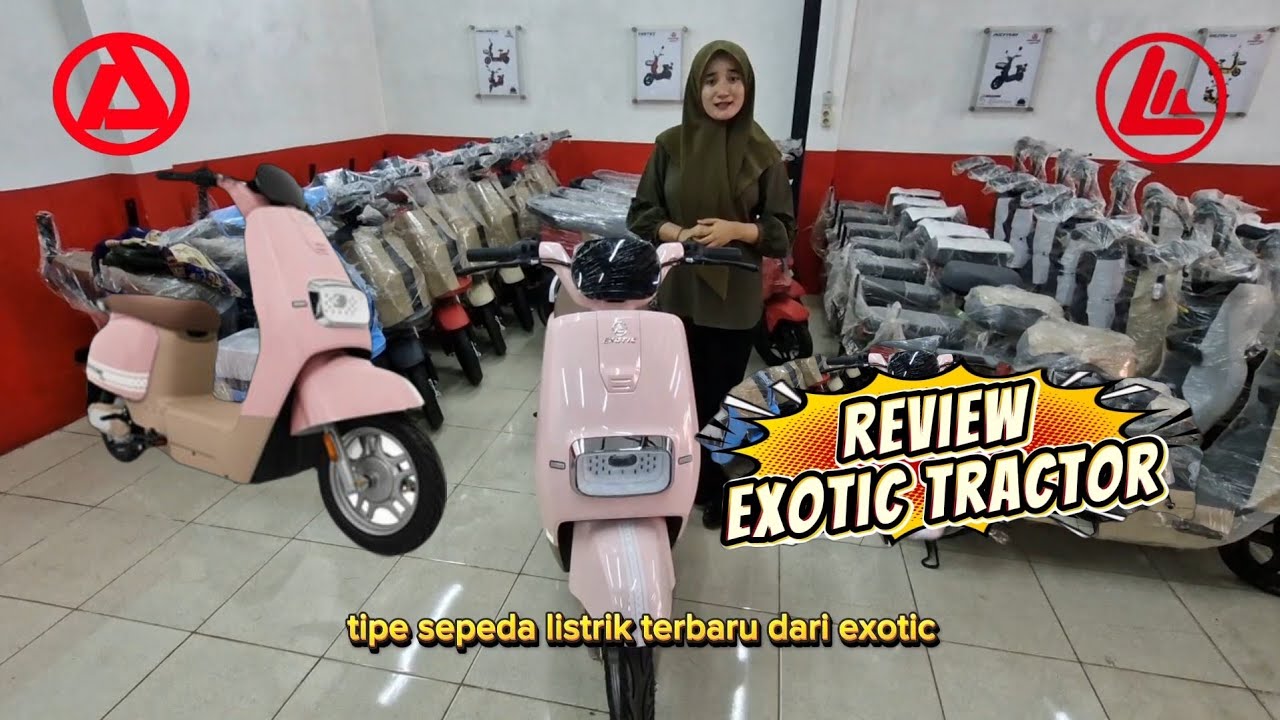 Review Sepeda Listrik Exotic Tractor Pro | Asia Motor Sumenep