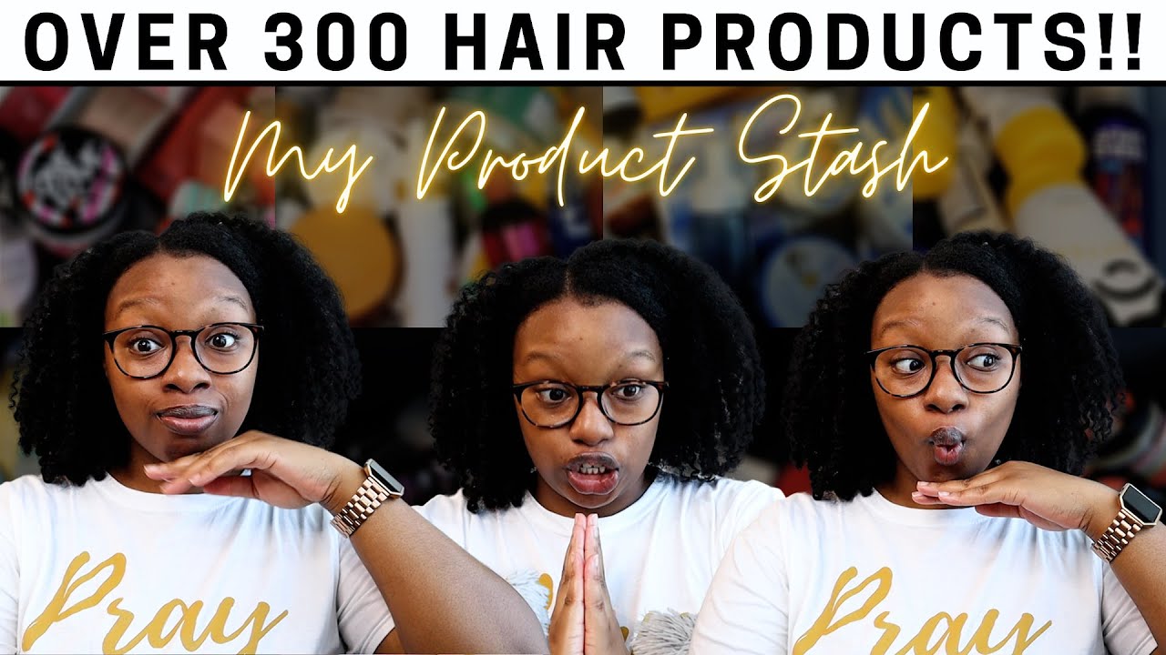 MY HUGE NATURAL HAIR PRODUCT STASH (2020) // I am such a product junkie 🙈😩