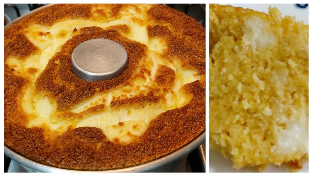 VOCÊ VAI AMAR ESSE BOLO DE MILHO E REQUEIJÃO - SEM GLÚTEN/ COM FLOCOS DE MILHO