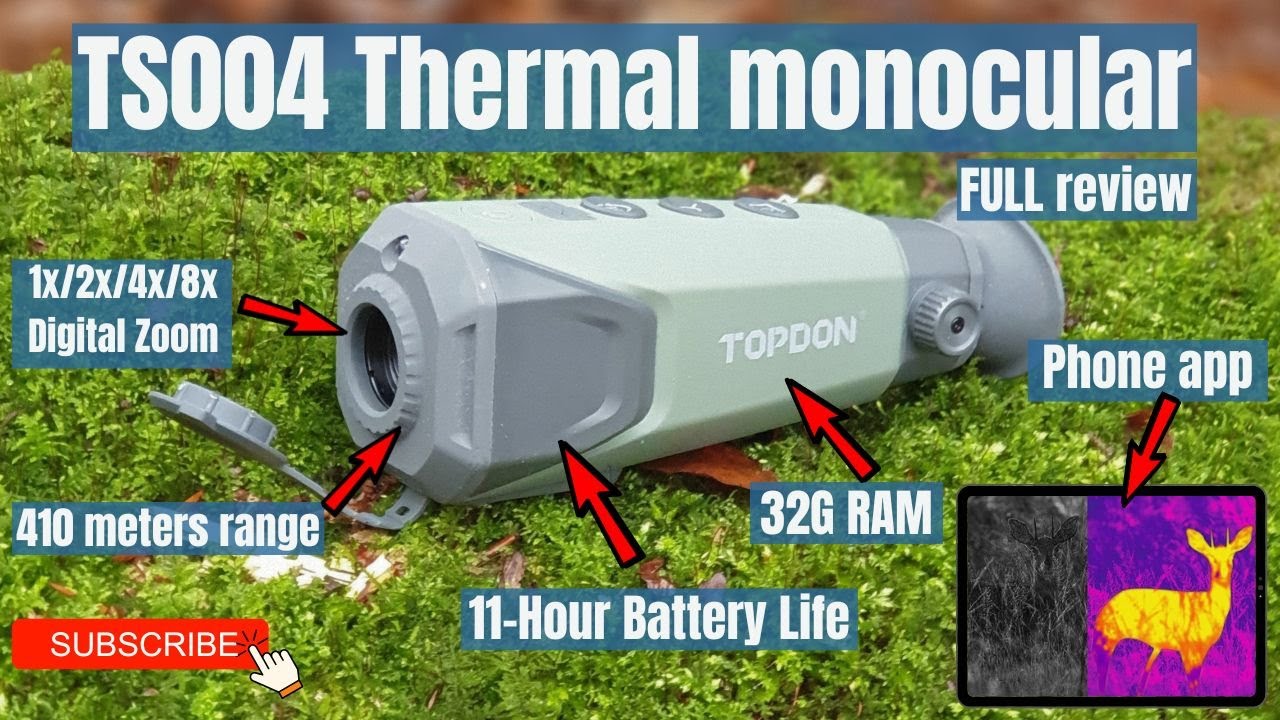 Topdon TS004 thermal monocular | unboxing | whats in the box .?