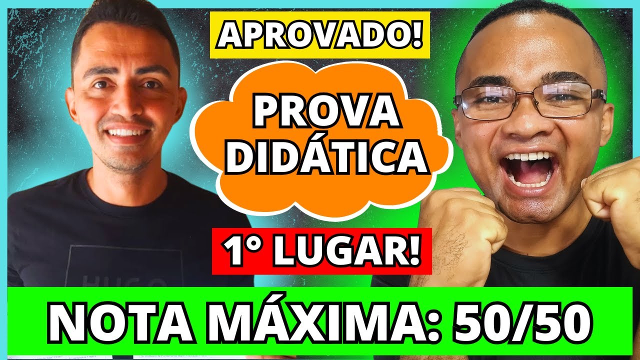 PROVA DIDATICA: BANCA CONSULPAM, PROVA DIDATICA EDUCAÇÃO FÍSICA, APROVAÇÃO DENIS NUNES