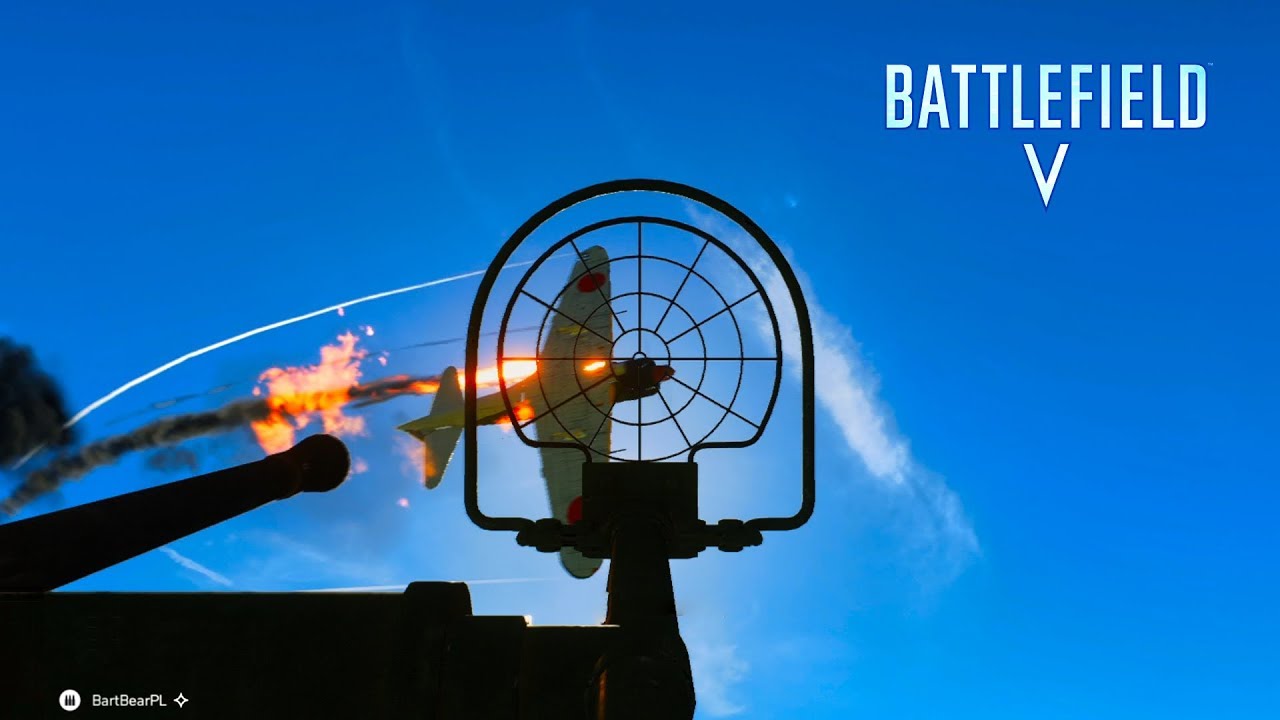 [BFV] BATTLEFIELD 5 Pacific (Chapter 5) Ship's AA-Gun in action