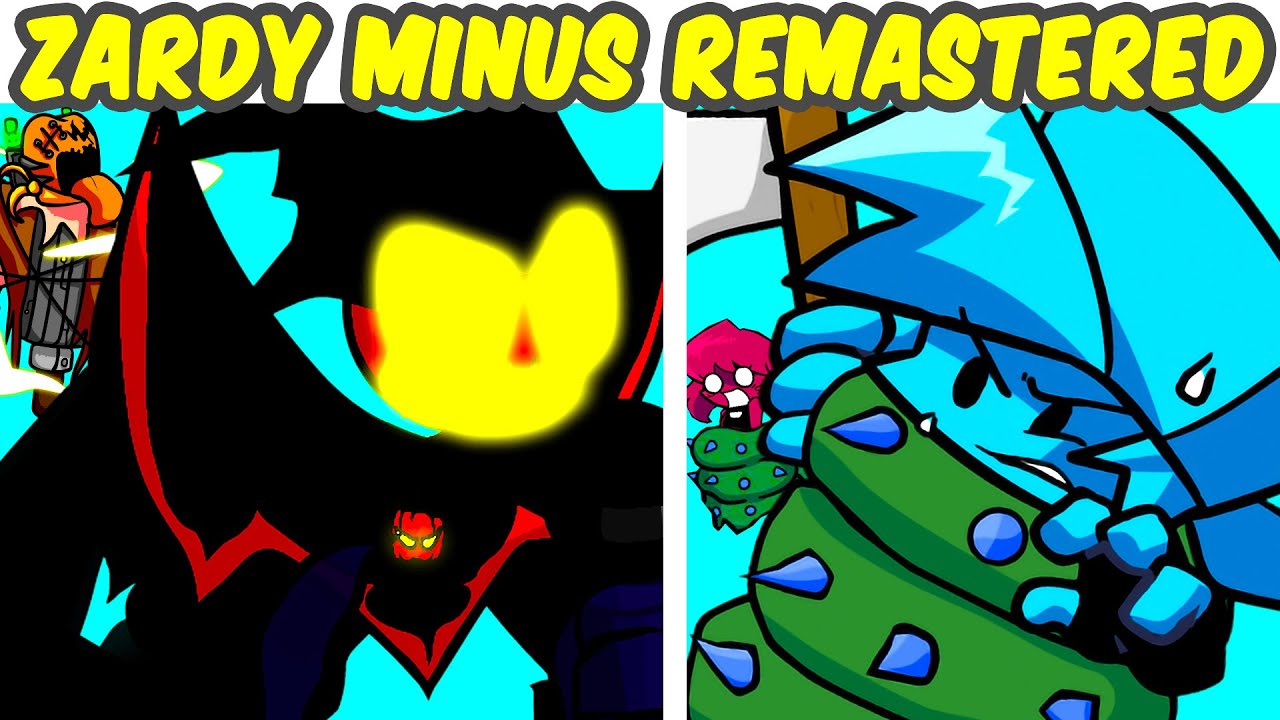 FNF VS Zardy Minus Remastered Phases VS Foolhardy FULL WEEK + Rhythm (FNF MOD) (Friday Night Funkin)