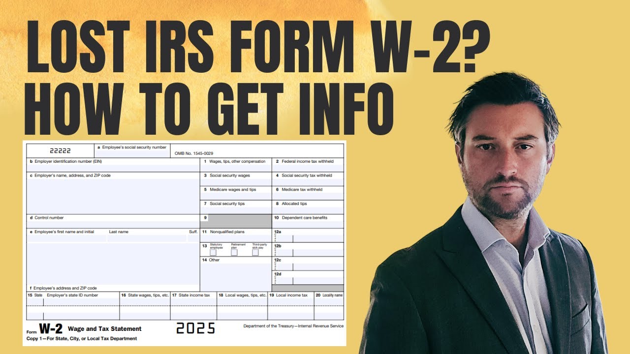 Потеряли форму W-2? Простые шаги для восстановления налоговых документов