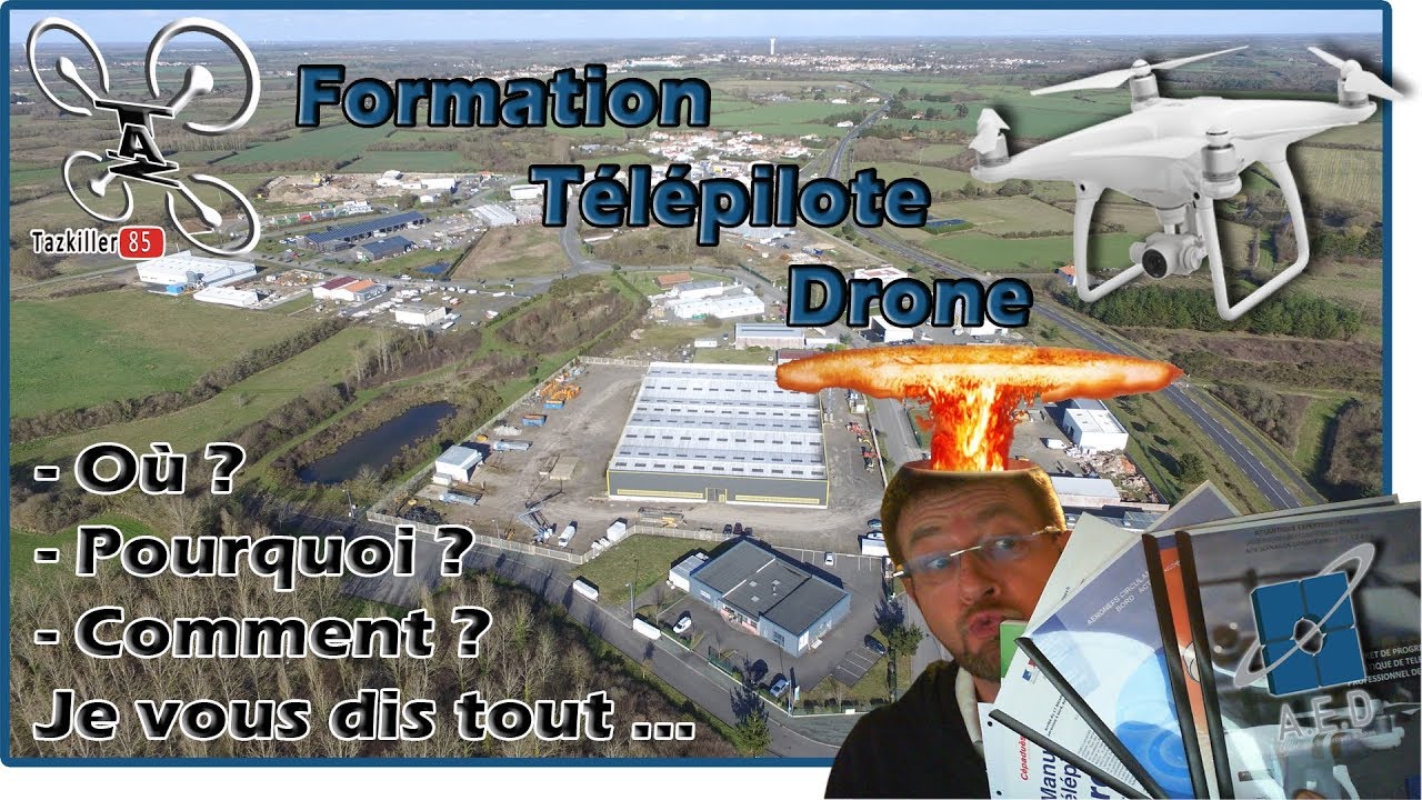 Ma Formation de Télépilote drone - où, pourquoi, comment ? Je vous explique ...
