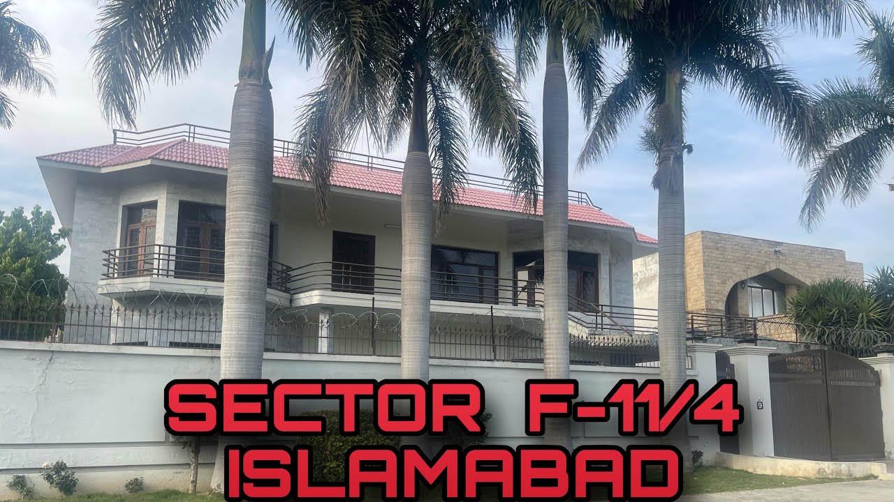SECTOR  F-11/4  WALKING TOUR  ISLAMABAD 🇵🇰