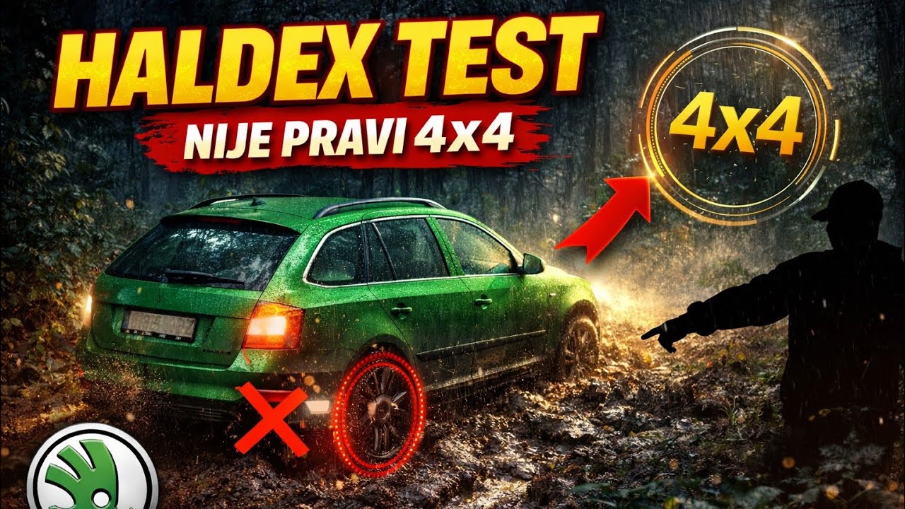 HALDEX TEST – NIJE PRAVI 4x4?! | Škoda Octavia u blatu