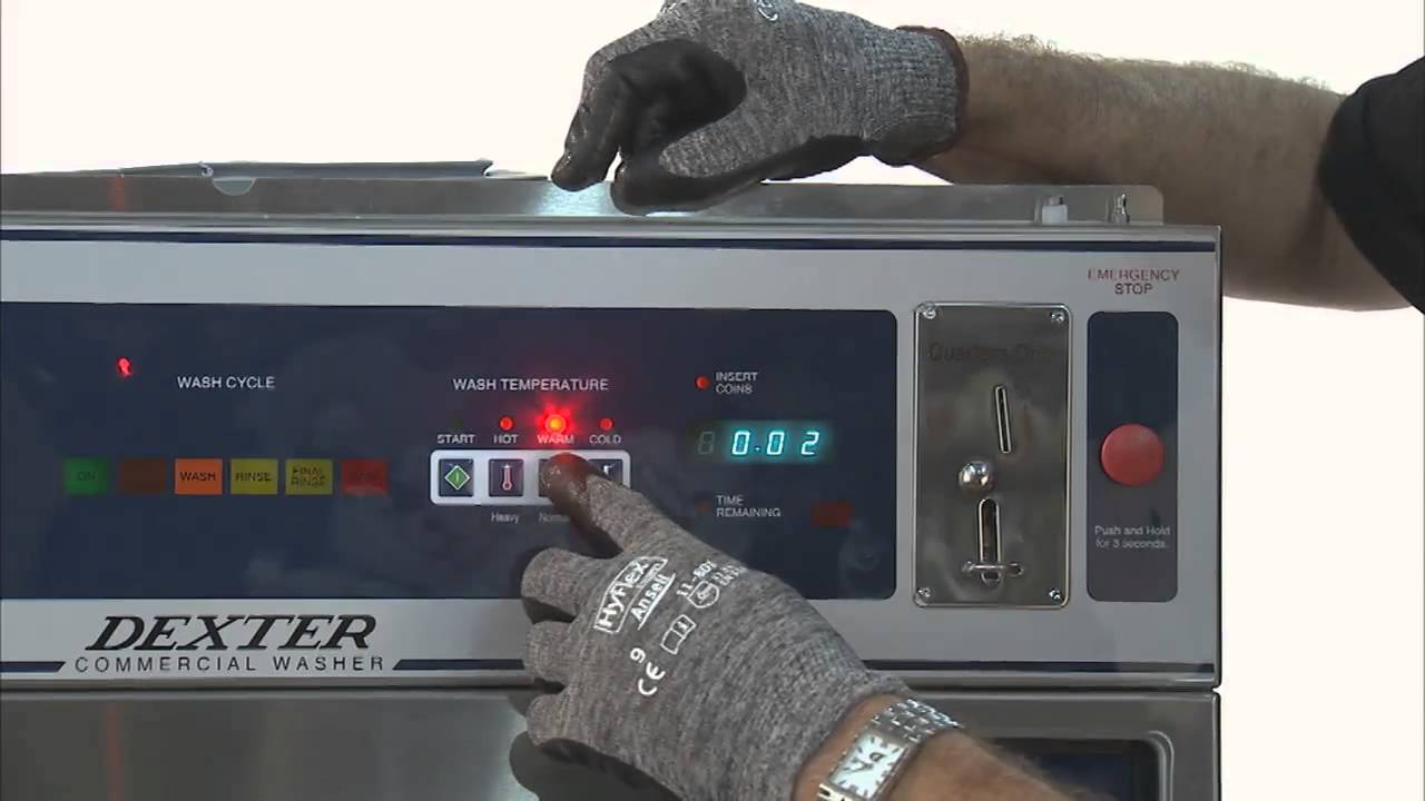 Dexter Washer: Price Programming for the Dexter WCAD Coin Washer Control