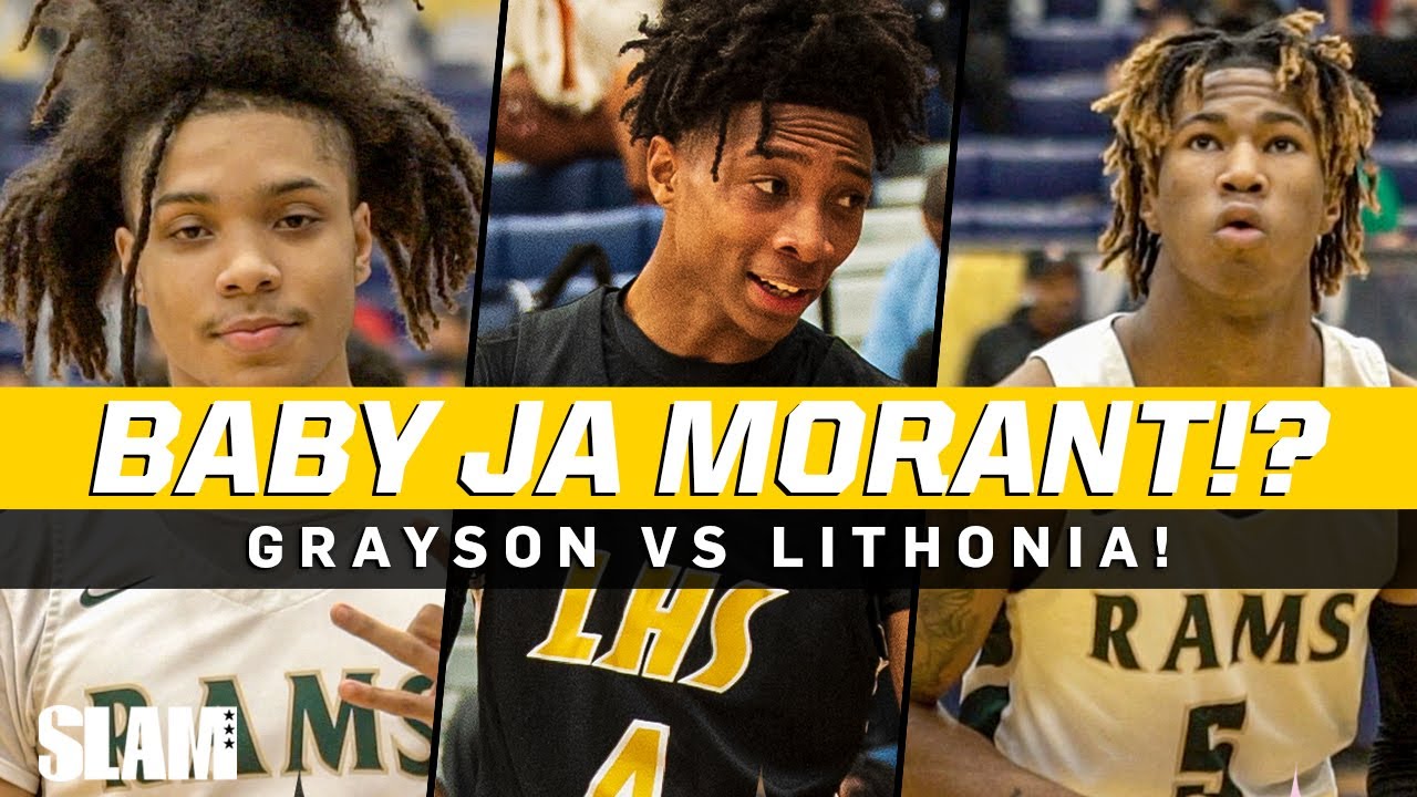 Baby Ja Morant!? Grayson duo takes on Eric Gaines 🔥