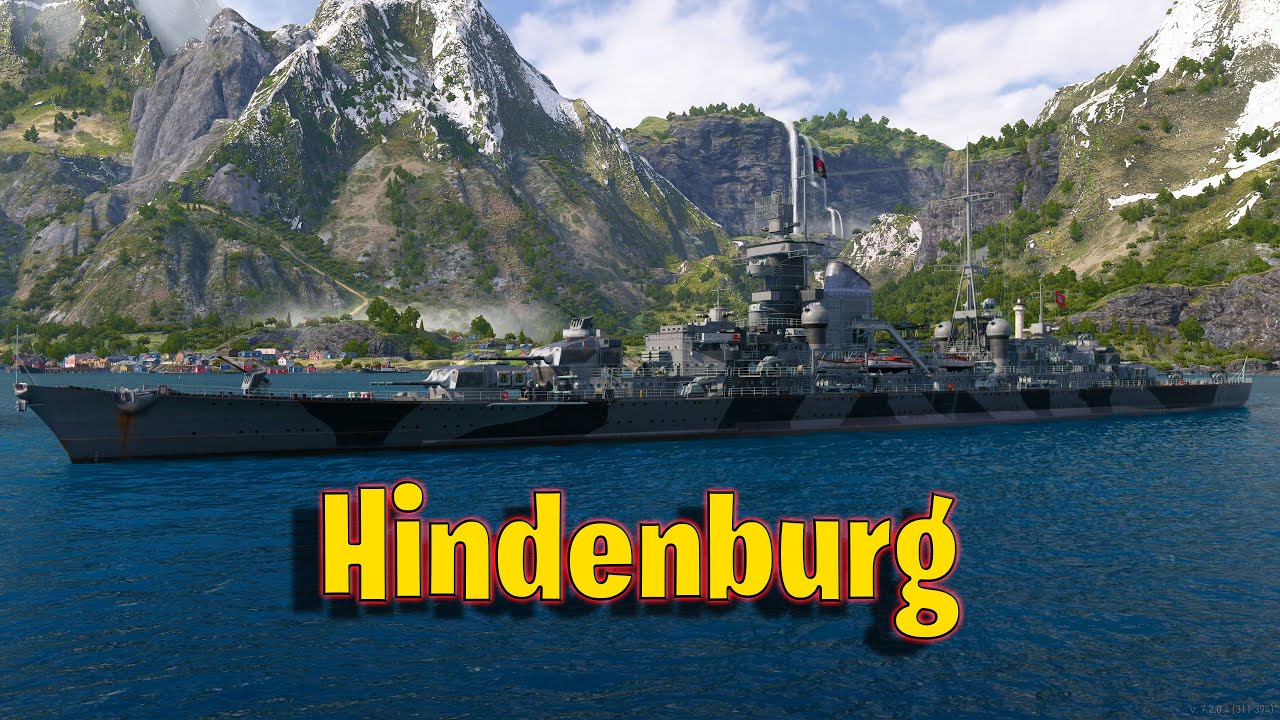 Meet The Hindenburg! Legendary German Cruiser in World of Warships Legends!