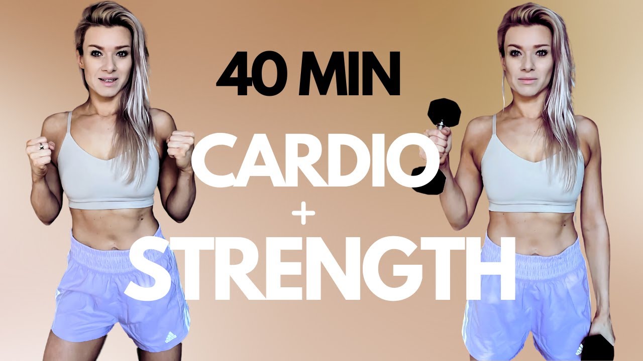 40 MIN SWEAT + STRENGTH Workout With Weights - Full body Toning & Strengthening Home Workout