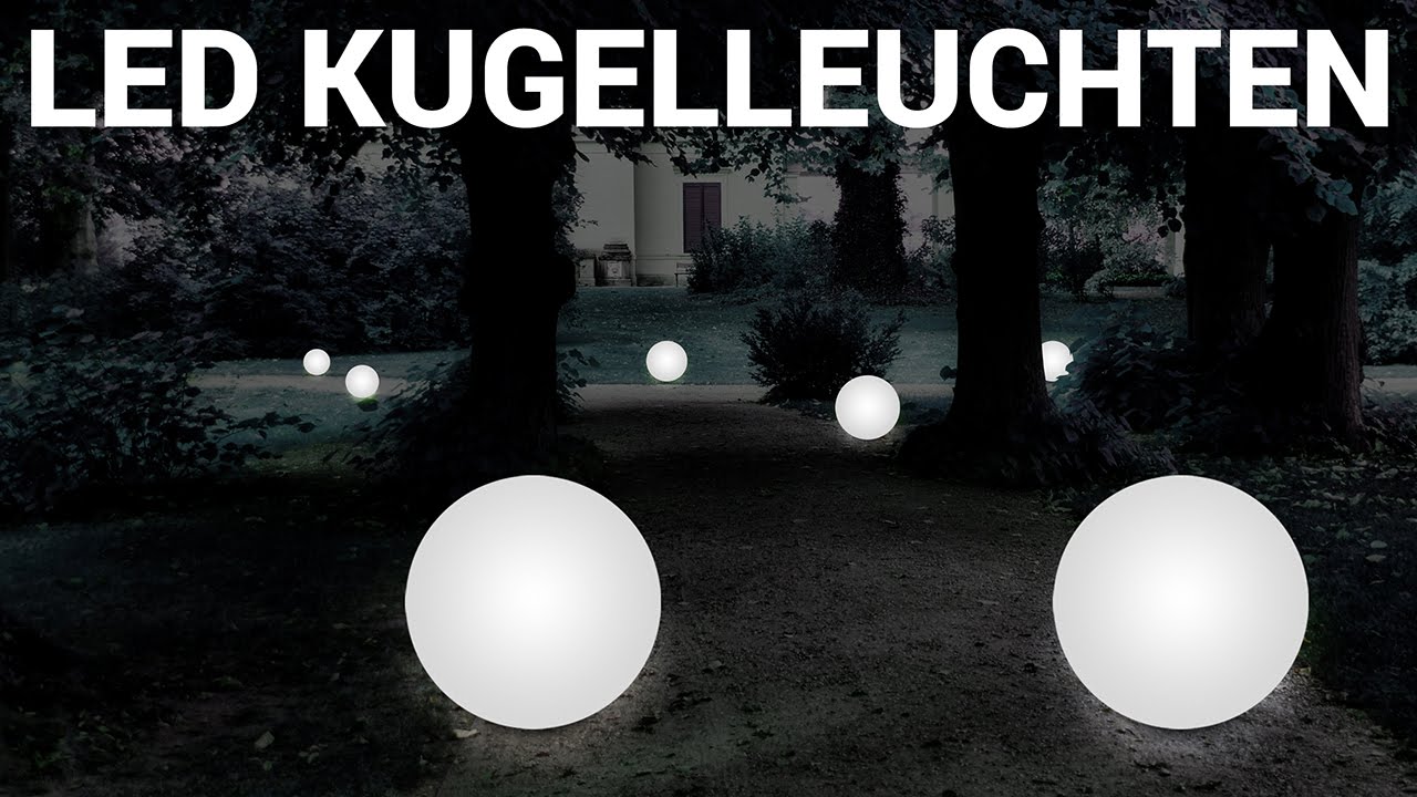 Kugelleuchten Garten ++ LED Kugellampen ++ Drinnen und Drau&szlig;en