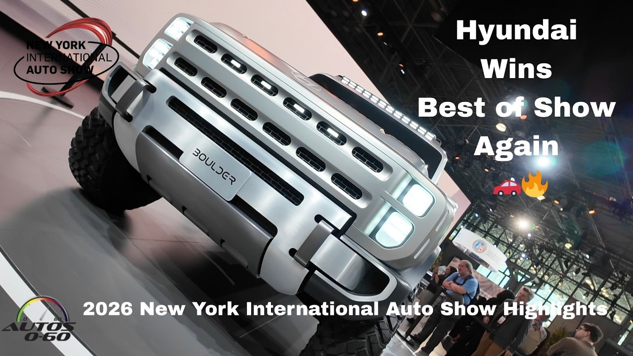2026 New York International Auto Show Highlights | Hyundai Motor Group Wins Best of Show Again 🚗🔥
